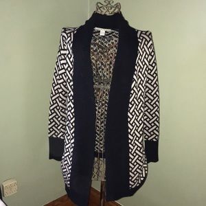 Love by Design Patterned Cardigan - Size XS